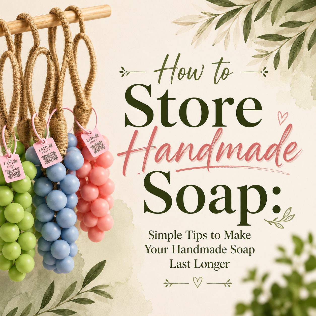 How to Store Handmade Soap: Simple Tips to Make Your Handmade Soap Last Longer