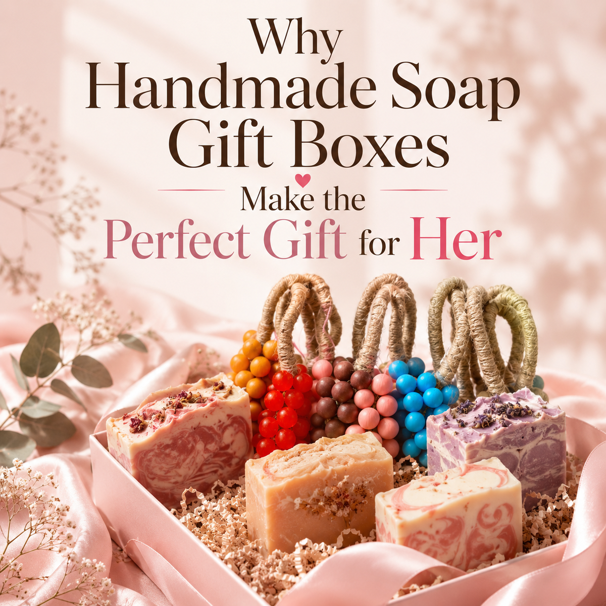 Why Handmade Soap Gift Boxes Make the Perfect Gift for Her